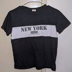 Brandy Melville J Galt New York Soho T-Shirt Rare